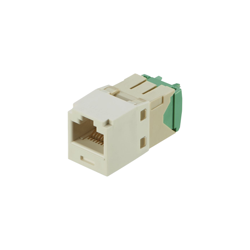 Conector Jack RJ45 Cat6 Panduit Blanco para AWG 28-30