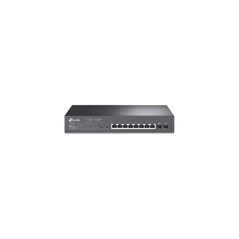 Switch PoE JetStream SDN Administrable 8 puertos + 2 SFP, 15