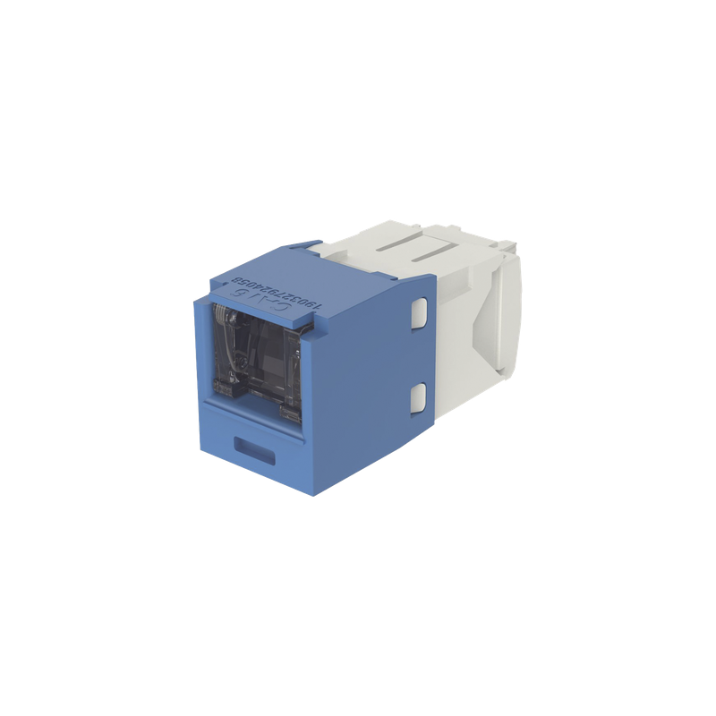 Conector Jack RJ45 Cat6 PANDUIT Azul