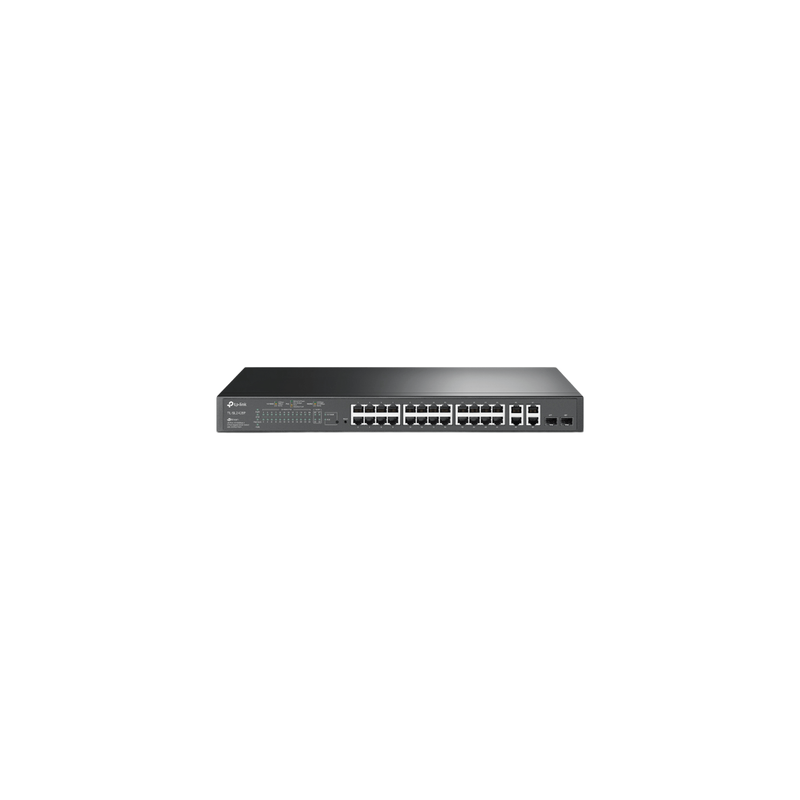 Switch PoE+ JetStream SDN TP-LINK 24 puertos 10/100 Mbps + 2