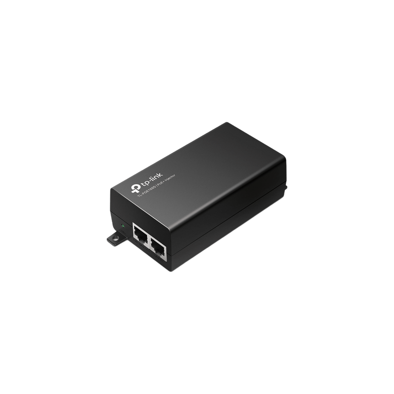 Inyector PoE+ / 30W / Gigabit 802.3af/at / 2 Puertos 10/100/1000 Mbps / Alcance 100 m (328 ft) / Plug and Play