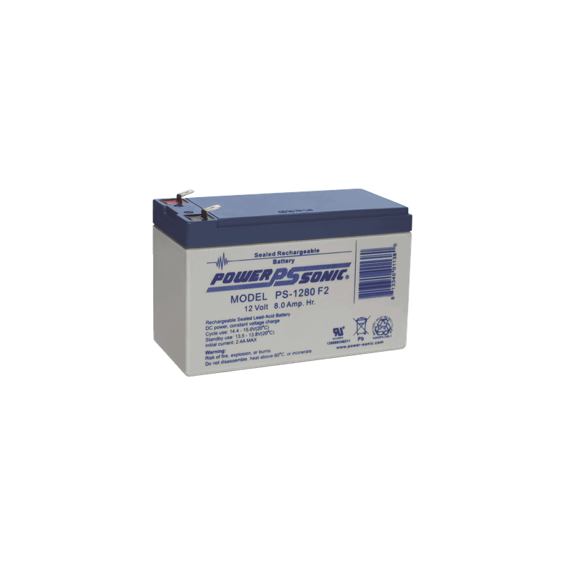 Batería 12V 8AH AGM/VRLA Power Sonic UL