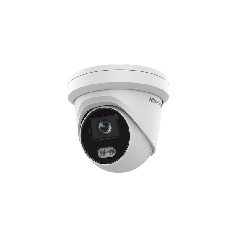 Cámara Turret IP 4MP Color 24/7 Hikvision
