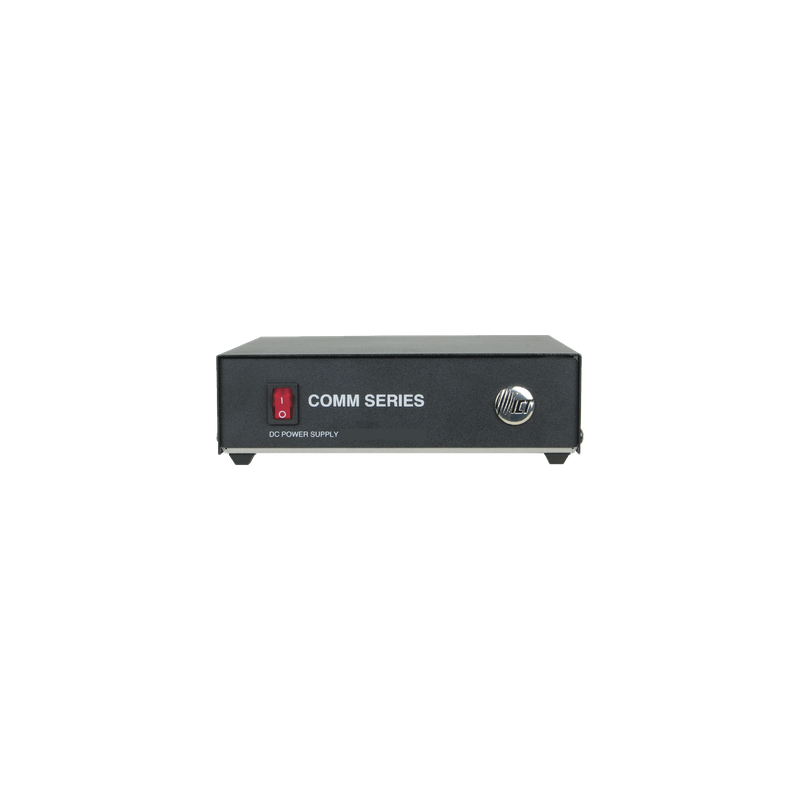 Fuente de Poder DC / 13.8 VCC / 17A Continua / 20A Máxima / Cargador Batería 2A / Eficiencia 86% / 100-130 VCA