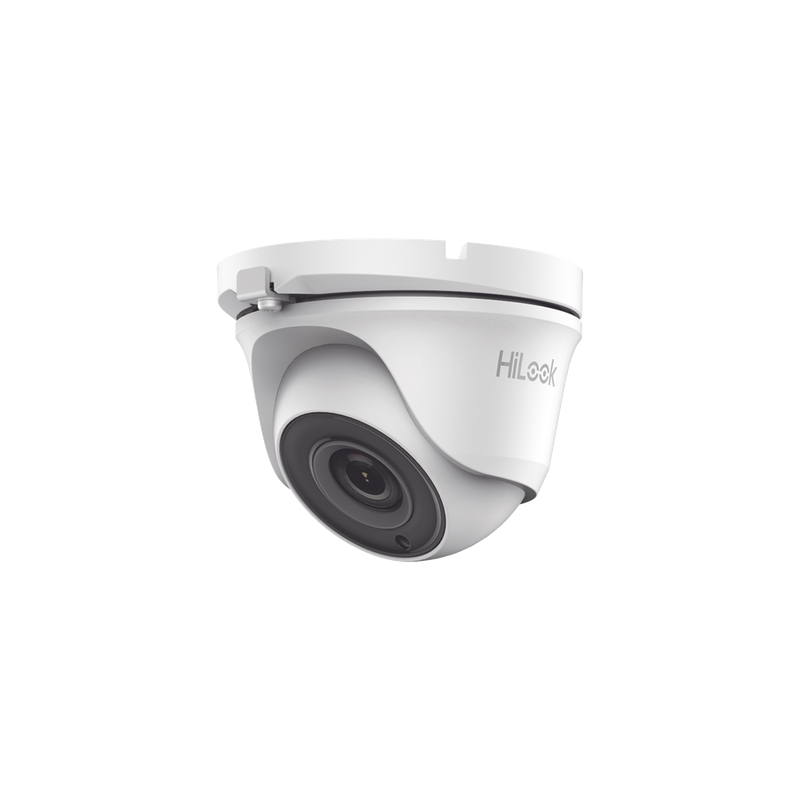 Cámara Turret TURBOHD / 2 Megapixel 1080p / Lente 2.8 mm / Ángulo 103° / IR EXIR 20 m (65.6 ft) / 4 Tecnologías Seleccionables / IP66 / Metal