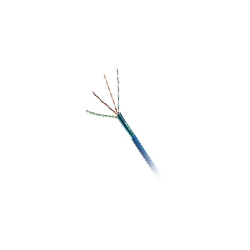 Bobina Cable UTP Cat6A 305m CMP Plenum Panduit Azul