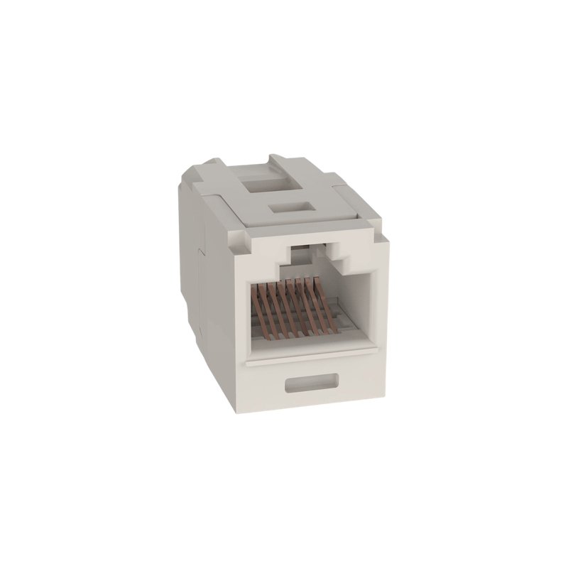 Módulo Acoplador PANDUIT RJ45 Cat 6 Mini-Com Blanco Mate