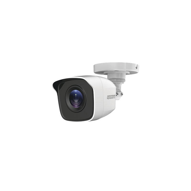 Cámara Bala TURBOHD / 5 Megapixel / Lente 2.8mm / Ángulo 85° / IR EXIR 20 m (65.6 ft) / IP66 / Metal / TVI-AHD-CVI-CVBS