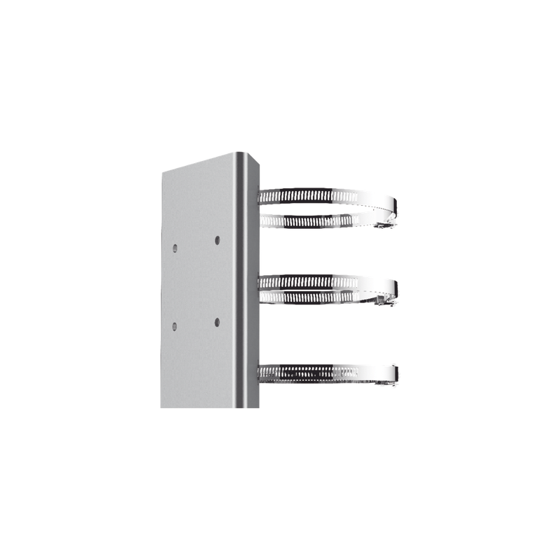Montaje de Poste para PTZ / Acero Inoxidable / Ajustable 67-127 mm / 7.64 in / 1 kg