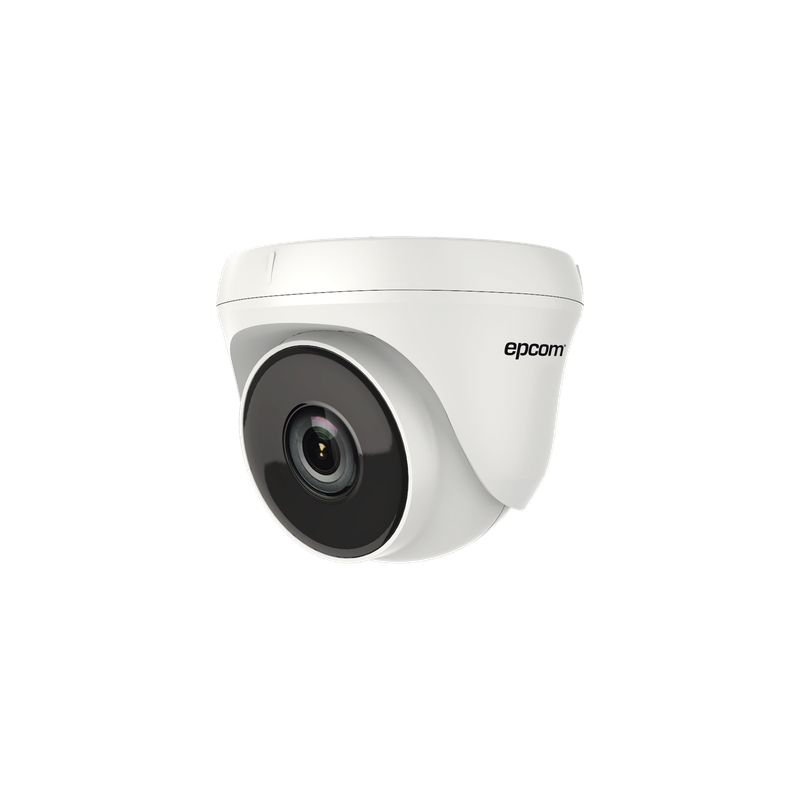 Cámara Turret TURBOHD / 5 Megapixel / 85° de Apertura / IR EXIR 20 m (65.6 ft) / 4 Tecnologías de Video / Interior / Policarbonato