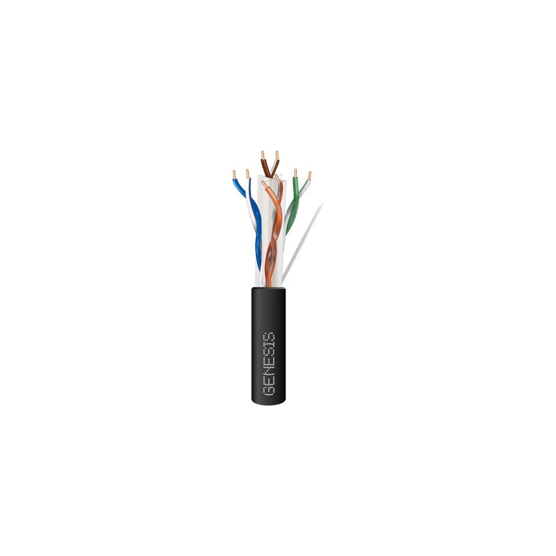 Cable Genesis Cat6 305m Exterior UV Calibre 24AWG 400MHz