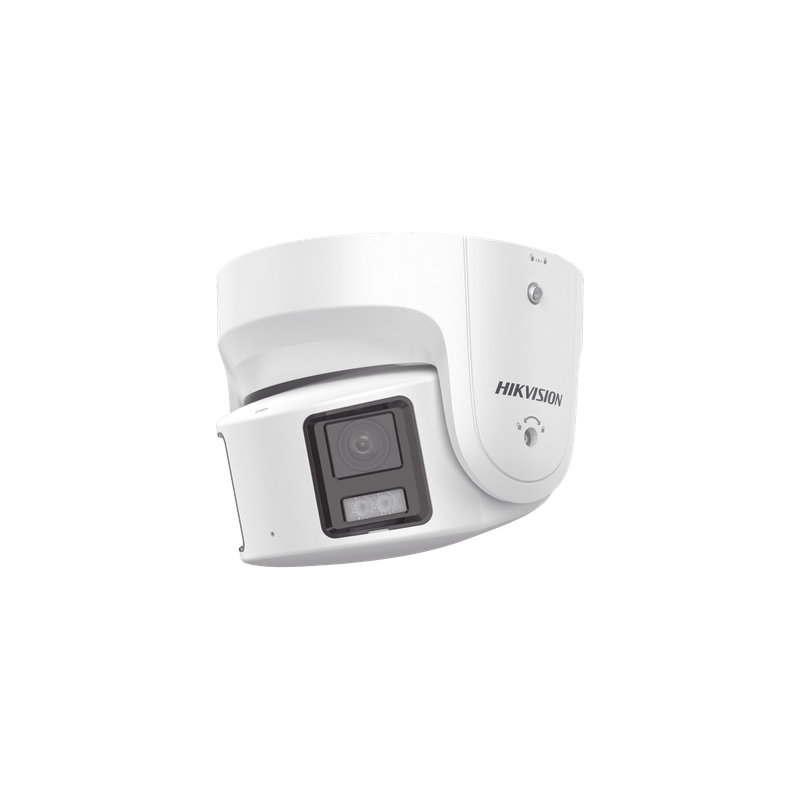Cámara Turret IP Panorámica 8MP Hikvision Protección Activa