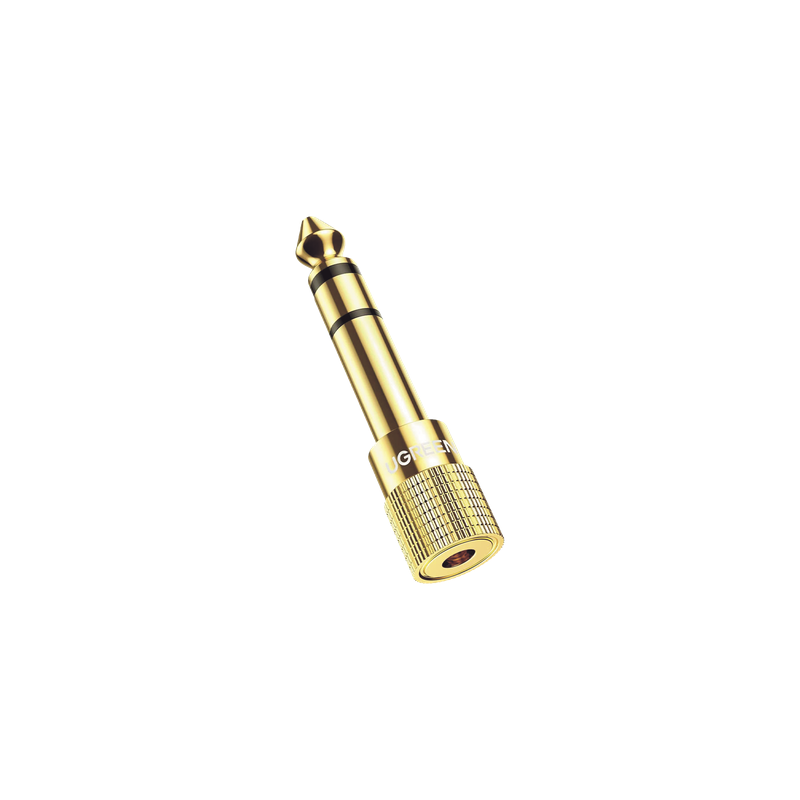 Adaptador Audio 3.5mm Hembra a 6.5mm Macho Ugreen