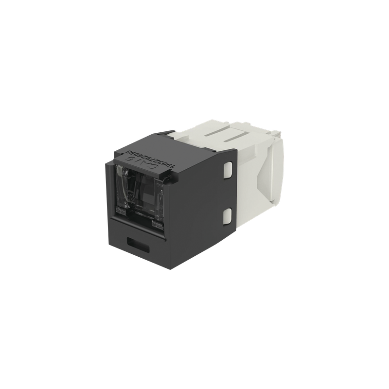 Jack RJ45 Categoría 6 Panduit Negro