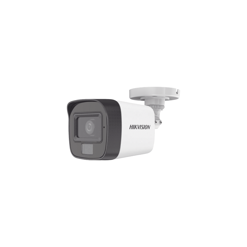 Cámara Bala TURBOHD / 2 Megapixel / Dual Light IR 30 m (98.4 ft) + Luz Blanca 20 m (65.6 ft) / Micrófono Integrado / Gran Angular 101° / IP67 / 4 Tecnologías