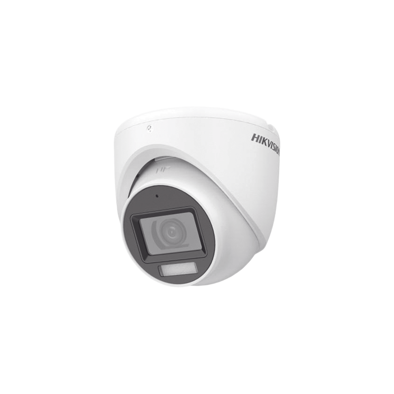 Cámara Turret TURBOHD / 2 Megapixel / Dual Light IR 30 m (98.4 ft) + Luz Blanca 20 m (65.6 ft) / Gran Angular 101° / Micrófono Integrado / IP67 / Metal