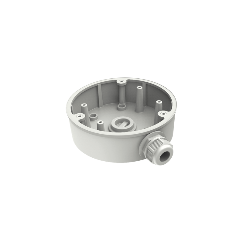 Caja de Conexiones para Cámara Domo / Material Dieléctrico / Aleación de Aluminio / Carga 4.5 kg / Ø137 mm × 42 mm