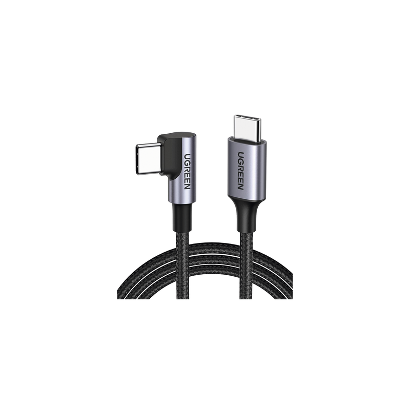 Cable USB-C a USB-C UGREEN 60W 90 Grados 1 Metro