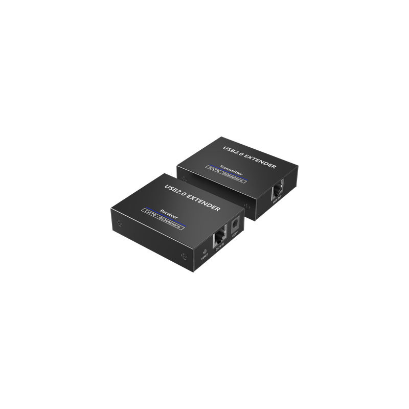 Extensor USB 2.0 / 4 Puertos / Alcance 150 m (492.1 ft) / Cat 5e/6/6a/7 / Conexión en Cascada / Protección contra Sobretensiones
