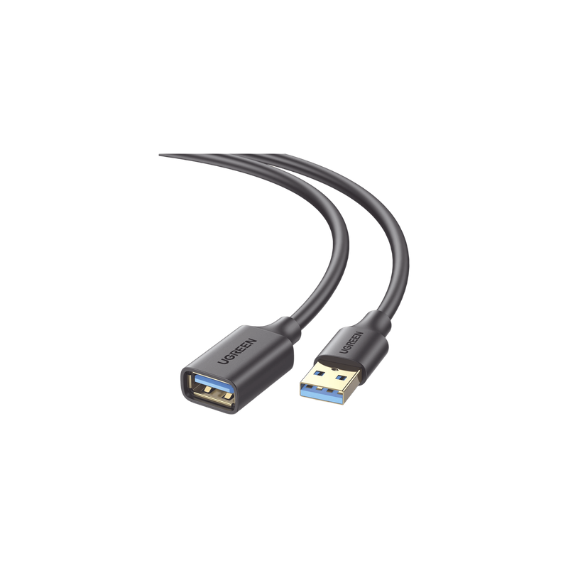 Cable Extensor USB 3.0 / 5 Gbps / 1 m (3.3 ft) / Macho-Hembra / Blindaje Múltiple / Conectores Baño de Oro