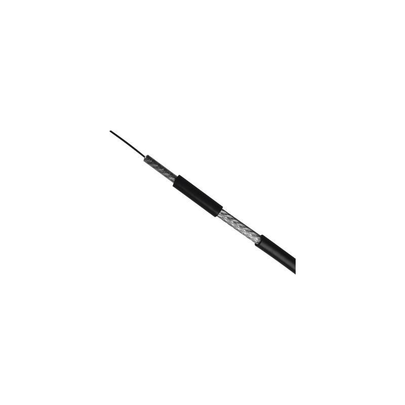 Cable Coaxial RG59 / Conductor CCS 21% / 305 m (1000 ft) / Blindaje Aluminio 60% / 75 Ohm / Intemperie