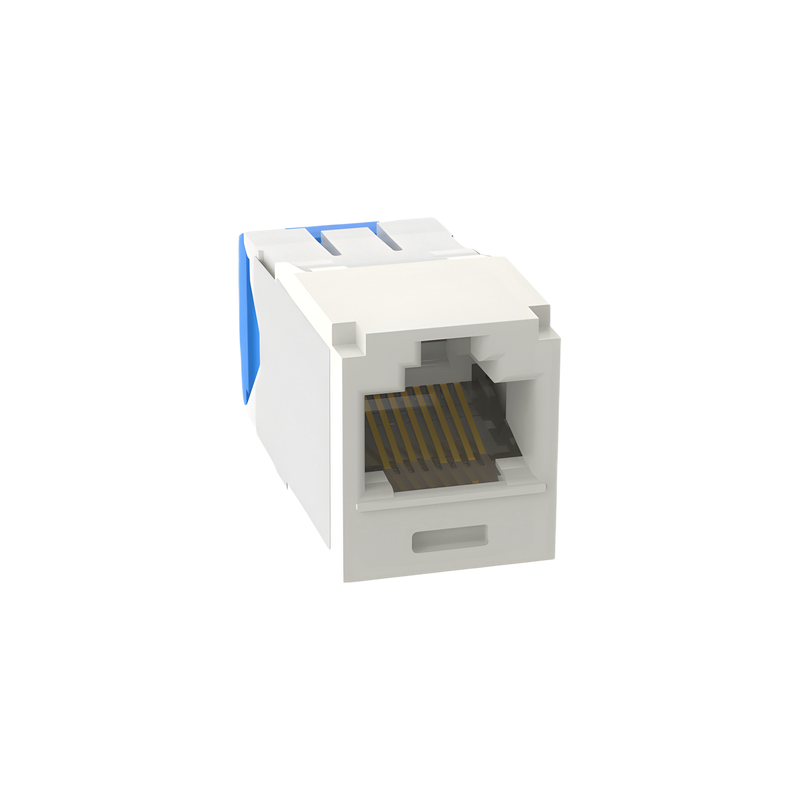 Conector Jack RJ45 Cat 6A Panduit Blanco Mate (CJE6X88TGIW)