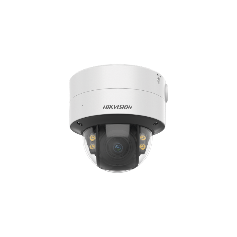 Domo IP 4 Megapixel / Imagen a Color 24/7 / Lente 2.8 - 12 mm / Luz Blanca 40 mts / WDR 130 dB / Exterior IP67 / IK10 / Captura Facial / Videoanaliticos / AcuSense