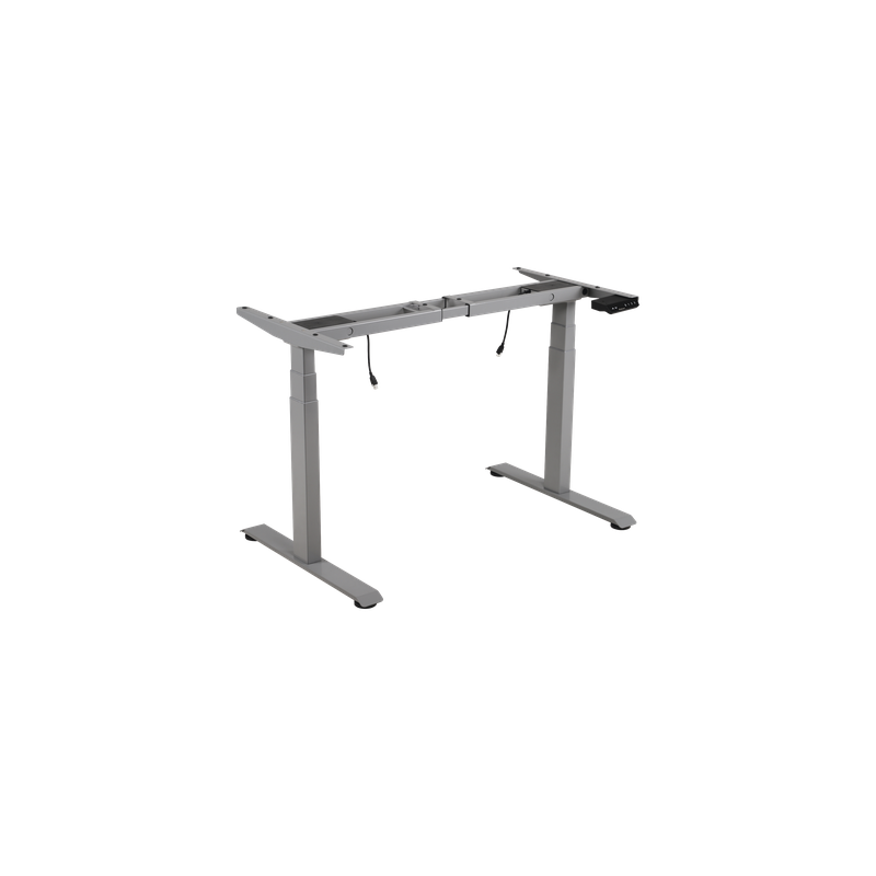 Base de Escritorio Motorizado / Altura 60-125cm (1.97-4.10 pies) / 3 Presets / Carga 100Kg / Velocidad 30mm/s / Color Gris