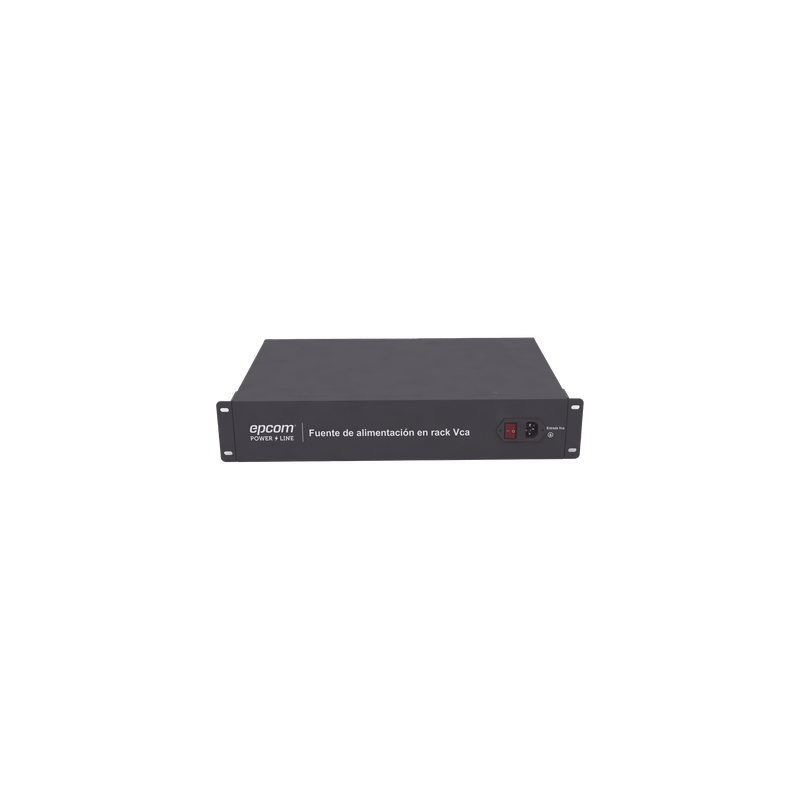 Fuente de Alimentación RACK / 16 Puertos / 480 W / 24 Vca / 20 A Total / 1.25 A Administrado por Canal / 19"
