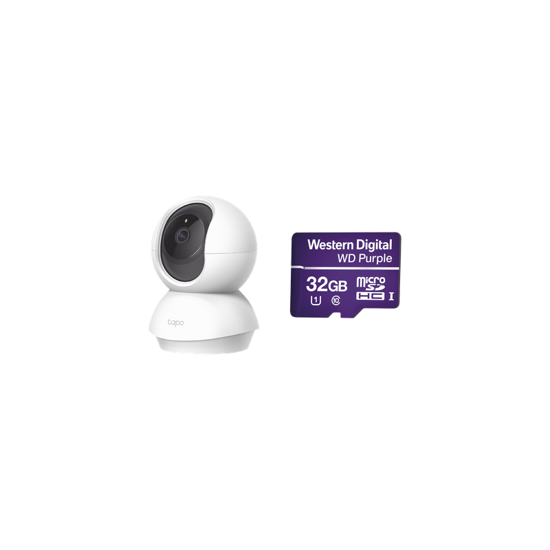 Cámara IP Wi-Fi / 2 Megapixel / Audio Bidireccional / Detección de Movimiento / Micro SD 32 GB / 2.4 GHz