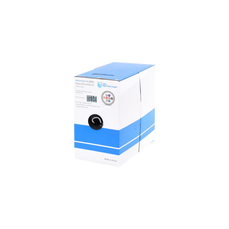 Bobina Cable Cat5e 305m Linkedpro - LM Soluciones