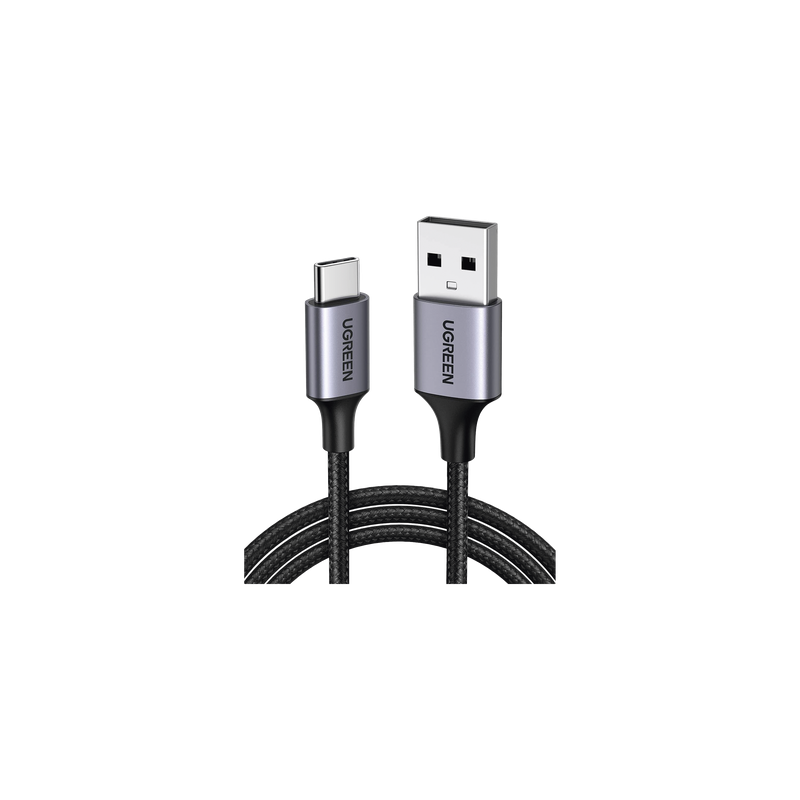 Cable USB-A a USB-C UGREEN Nylon Trenzado 1 Metro