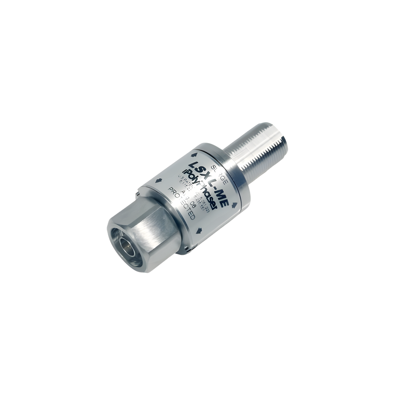 Protector Coaxial RF / 1.8-3.8 GHz + 4.2-6.0 GHz / N Macho-Hembra / Bloqueo DC / IP65 / 10W