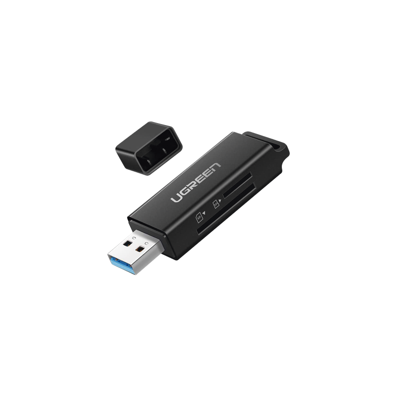 Lector de tarjetas SD USB 3.0 doble ranura UGREEN para TF SD