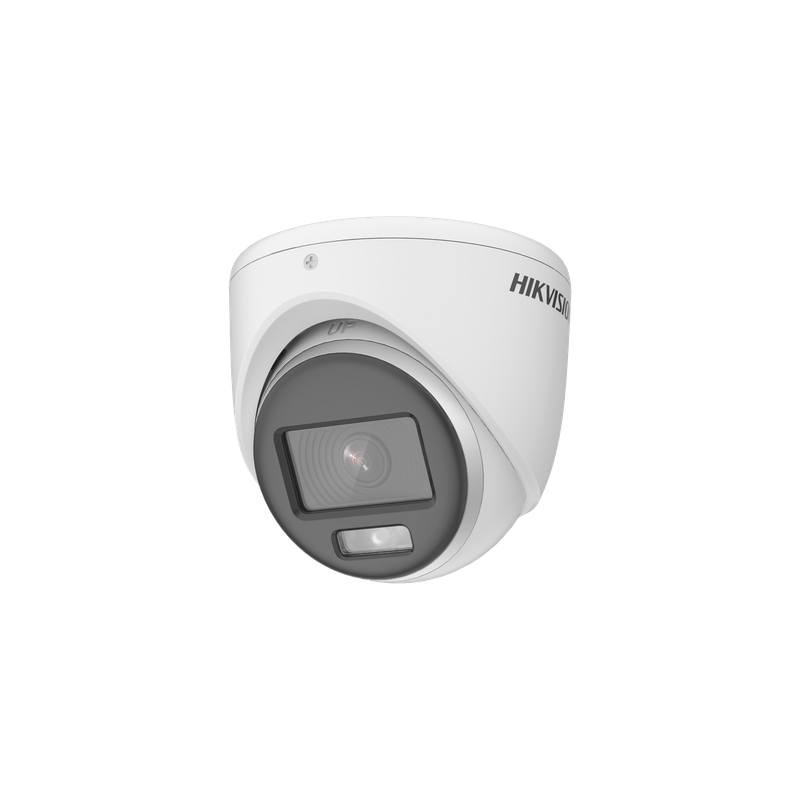 Cámara Hikvision ColorVu 2MP Turret con Micrófono y Luz