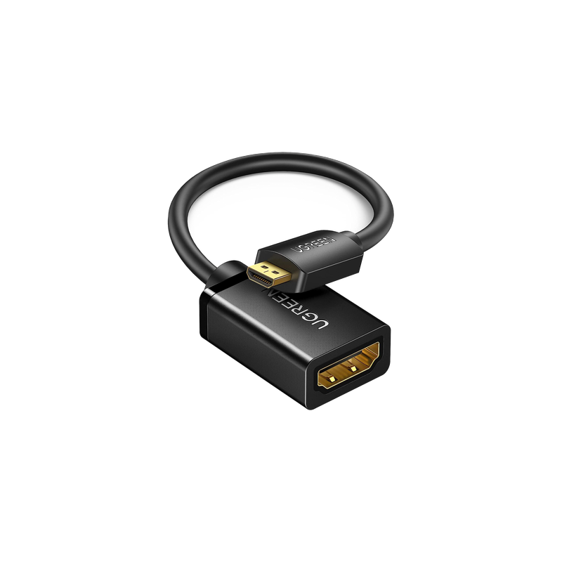Adaptador Micro HDMI a HDMI 4K@60Hz UGREEN 22cm