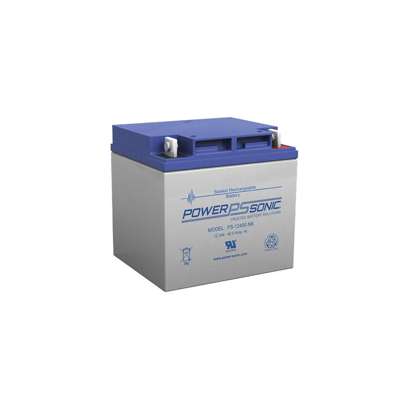 Batería POWER SONIC 12V 40Ah AGM VRLA Terminal NB4