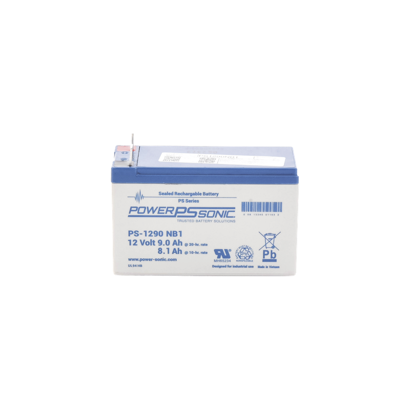 Batería Power Sonic 12V 9AH AGM/VRLA PS-1290-NB1