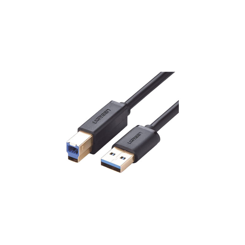 Cable USB-A 3.0 a USB-B / 5 Gbps / 2 A / 2 m (6.6 ft) / Blindaje Múltiple / Plug & Play
