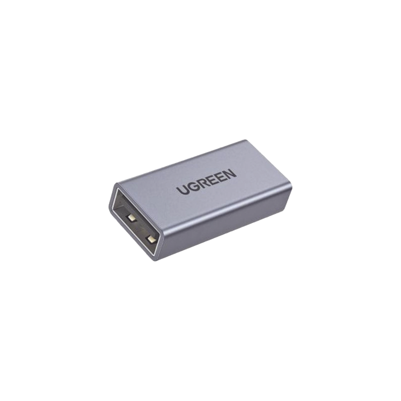Adaptador USB-A Hembra a USB-A Hembra / USB 3.0 / Velocidades de Transferencia de Datos de Hasta 5 Gbps / Carcasa de Aluminio / Compacto y Portátil / Plug & Play / Compatible con Versiones Anteriores de USB