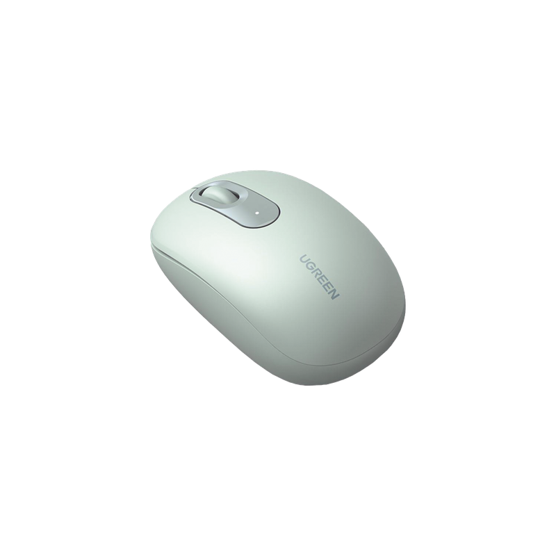 Mouse Inalámbrico 2.4G UGREEN 800-2400 DPI Silencioso Verde