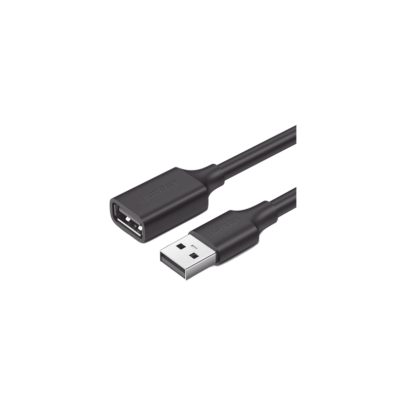 Cable Extensor USB 2.0 / Macho-Hembra / 1 m (3.3 ft) / 480 Mbps / Núcleo Cobre Estañado 28/22 AWG / Doble Blindaje