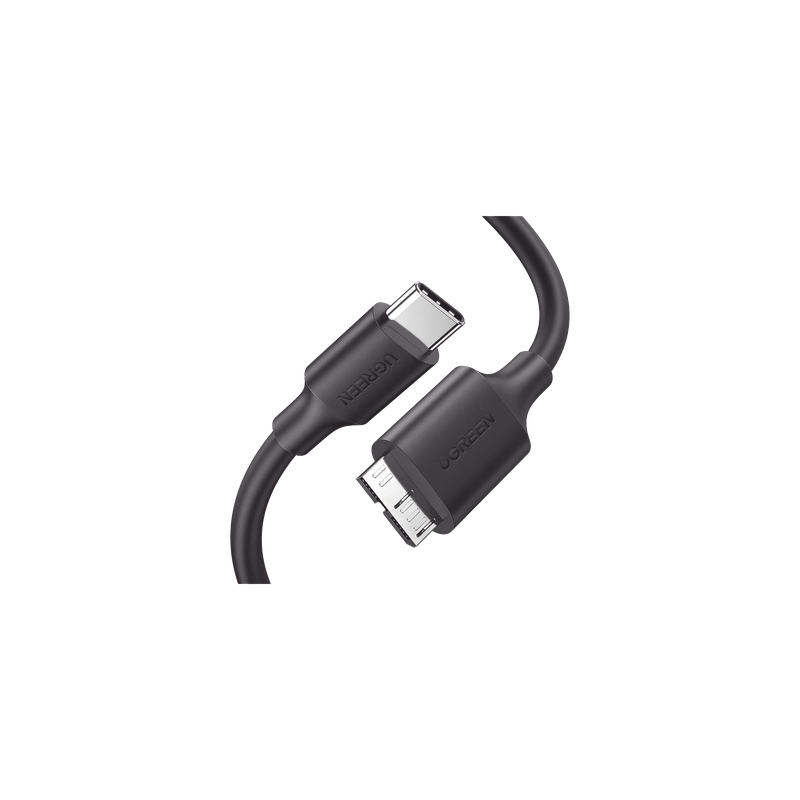 Cable USB-C 3.0 a Micro-B / 5 Gbps / 1 m / Carga Rápida / 10,000 Inserciones / Blindaje Múltiple