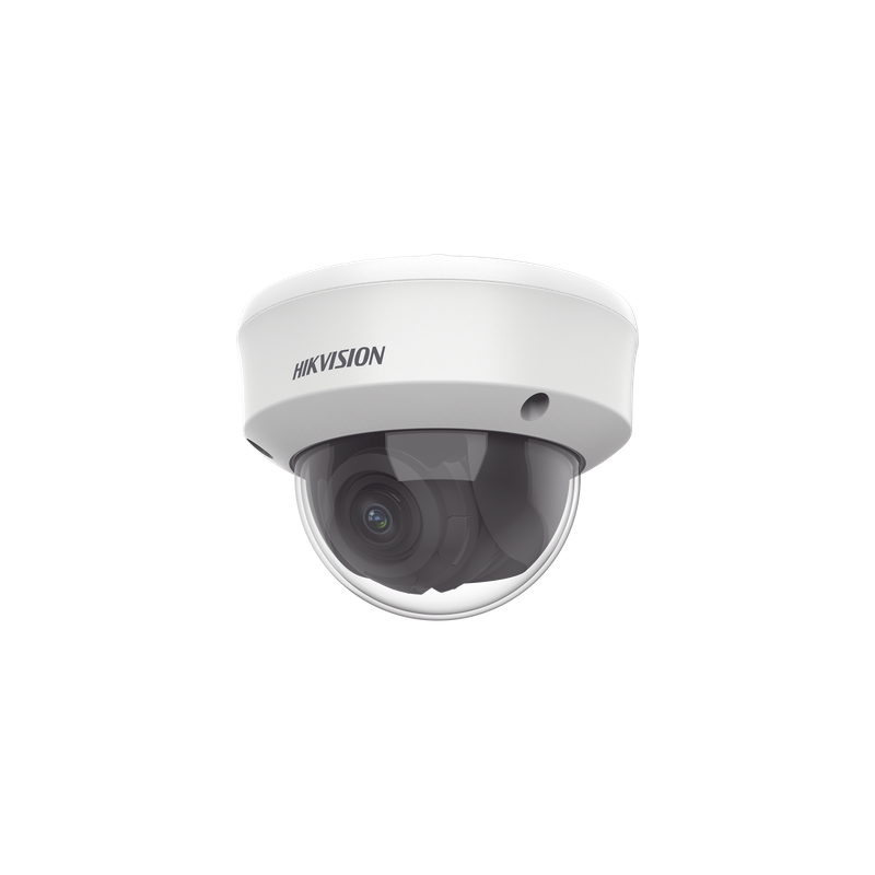 Cámara Domo TURBOHD / 2 Megapixel / Lente Varifocal 2.7-13.5 mm / IR EXIR 40 m (131.2 ft) / IP67 / IK10 / WDR 120 dB / Ultra Baja Iluminación