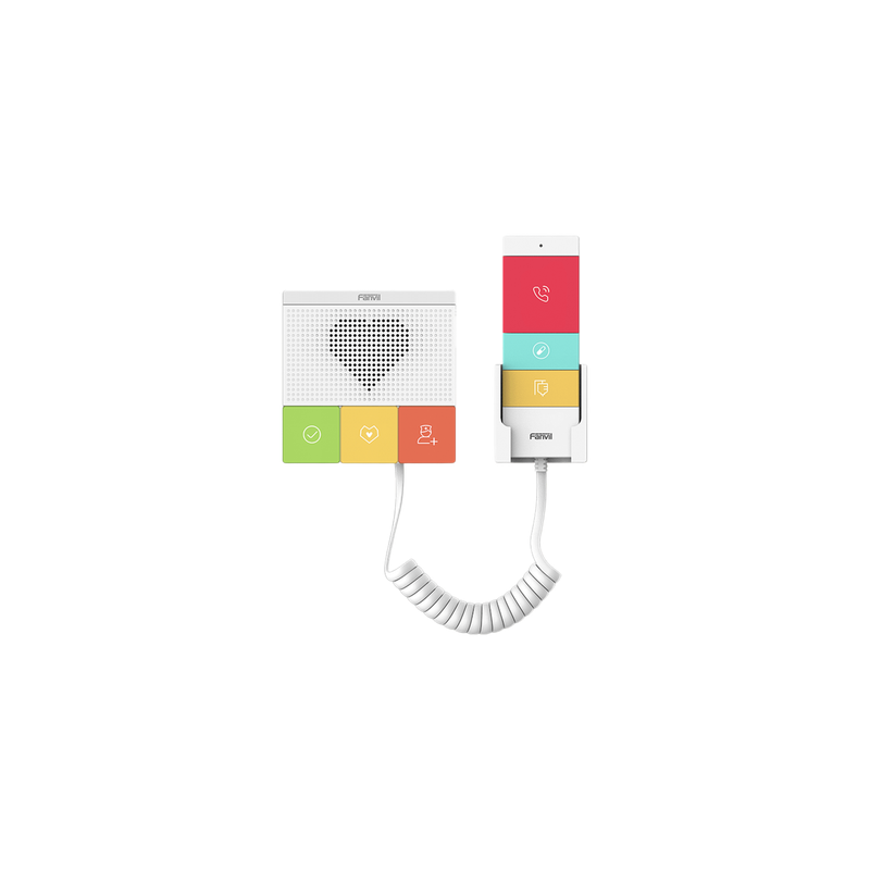 Intercomunicador SIP / Wi-Fi Dual Band / 6 Botones Antibacteriales / IP54 / 1 Relevador / Audio HD