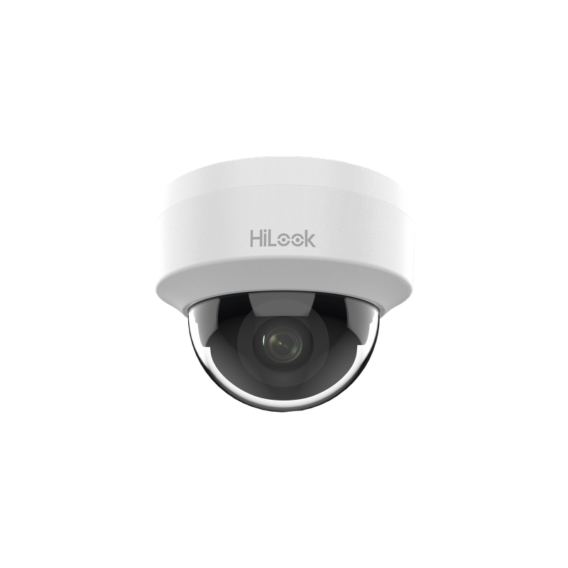 Domo IP HiLook 2MP Lente 2.8mm H.265+ Interior PoE