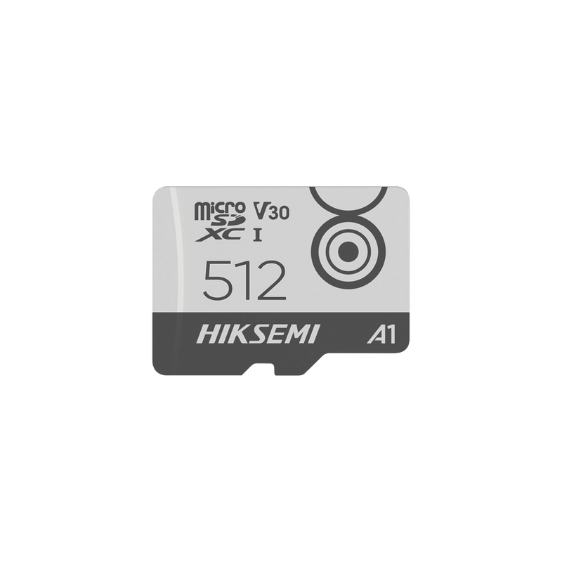 Tarjeta MicroSD / 512 GB / 100 MB/s Lectura / 85 MB/s Escritura / Clase 10 U3 V30 / TLC NAND / Videovigilancia Móvil 24/7 / -25°C a 85°C