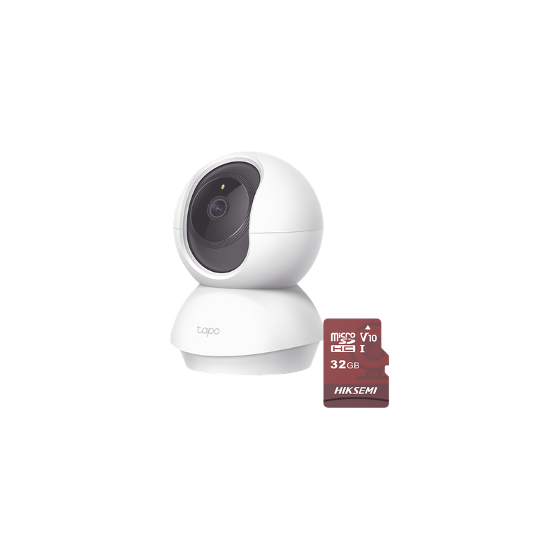 Kit Cámara IP Wi-Fi TP-Link Tapo C200 con SD 32GB