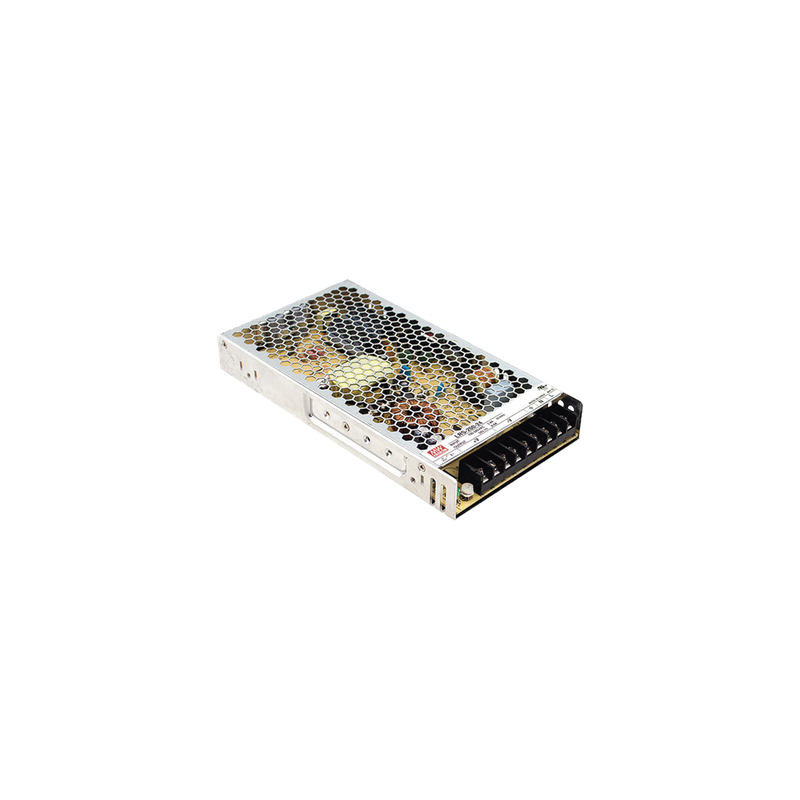 Fuente de Alimentación Conmutada / 200W / 5Vcc 40A / Entrada Seleccionable 90-132Vca o 180-264Vca / Montaje en Chasis / Convección Natural