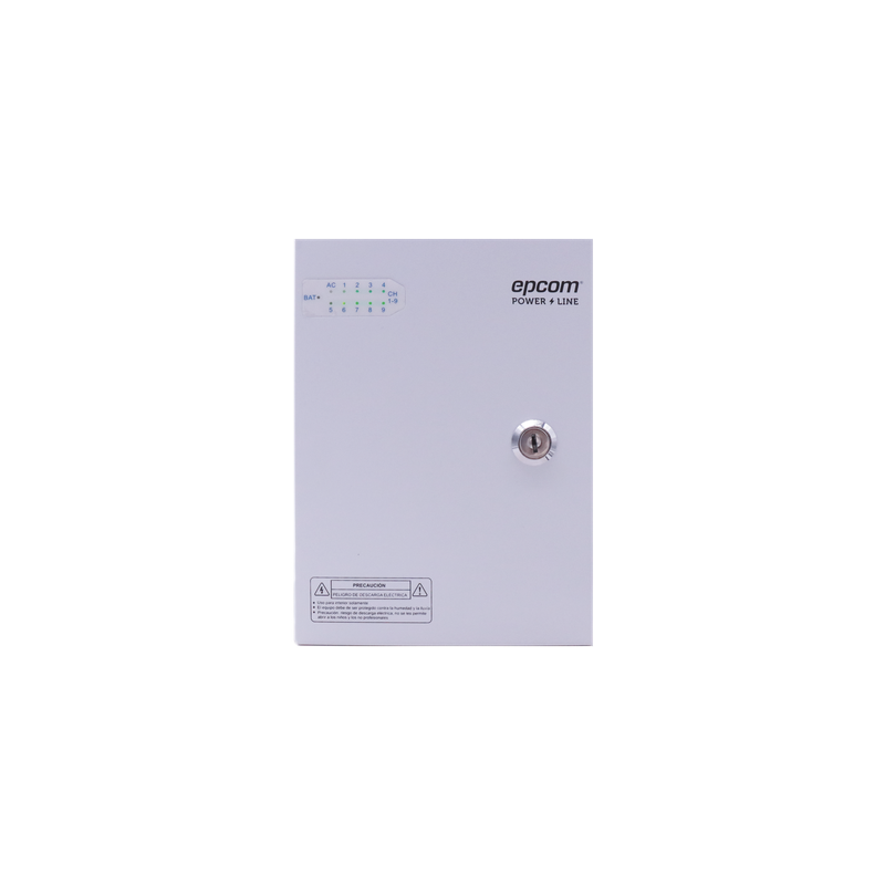 Fuente de Alimentación Profesional / 9 Canales / 16 A Total / 1.8 A por Canal / Voltaje Ajustable 11-15 VCC / 200 W / Operación -20°C a 70°C
